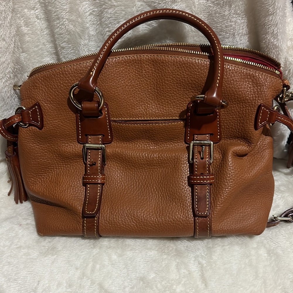 Dooney & Bourke All Weather Leather Satchel - Picture 7 of 10